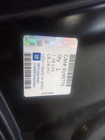 OPLATA VRATA LIJEVA ZADNJA STRANA ZADNJI OPEL COMBO C