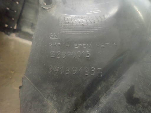PVC BLATOBRANA LIJEVA STRANA PREDNJA OPEL INSIGNIA 1 I A 2007-