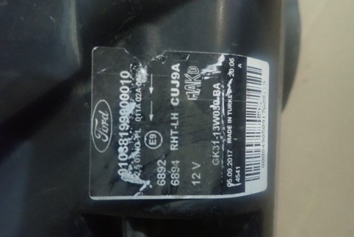 LAMPA FAR LIJEVA STRANA FORD TRANSIT MK8 2014-