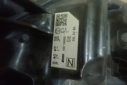 LAMPA FAR DESNA STRANA NISSAN QASHQAI 2 II REDIZAJN 17-