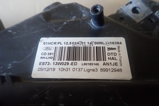 LAMPA FAR DESNA STRANA FORD MONDEO MK5