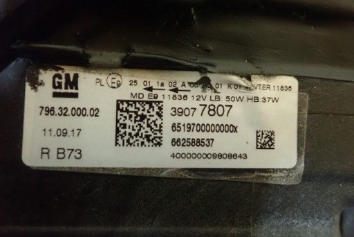 LAMPA FAR DESNA STRANA FULL LED OPEL ASTRA K 5 V LAMPA FAR DESNA STRANA FULL LED OPEL ASTRA K 5 V