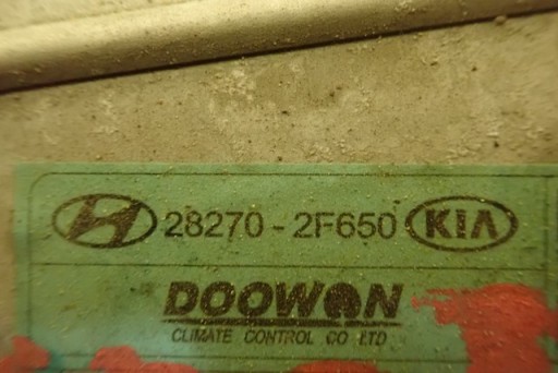 HLADNJAK ZRAKA INTERCOOLER HYUNDAI IX35 IX 35