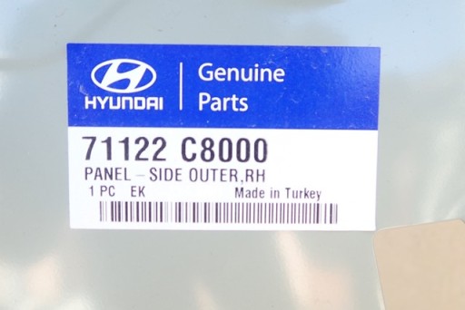PRAG DESNA STRANA GOLI OPLATA HYUNDAI I20 II 2014-