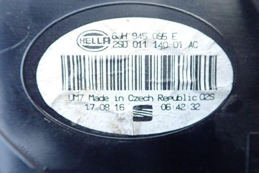 LAMPA FAR LIJEVA STRANA ZADNJA SEAT TOLEDO IV 4 6JH945095E