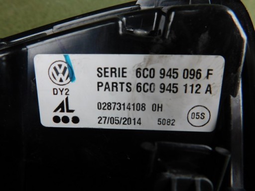 LAMPA FAR DESNA STRANA ZADNJA ZADNJI VW POLO 6C0 13-
