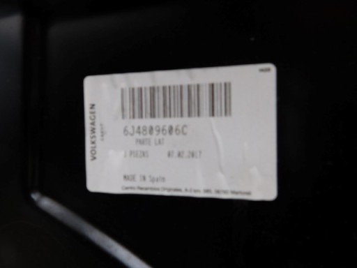 OPLATA GOLI DESNA STRANA PRAG SEAT IBIZA IV 6J4 08- OPLATA GOLI DESNA STRANA PRAG SEAT IBIZA IV 6J4 08-