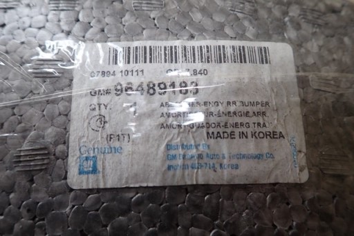 ABSORBER BRANIKA PREDNJA STRANA CHEVROLET AVEO T200