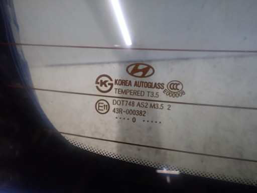 GEPEK ZADNJI POKLOPAC GEPEKA HYUNDAI I30 HATCHBACK (OBIČNI) 07-12R