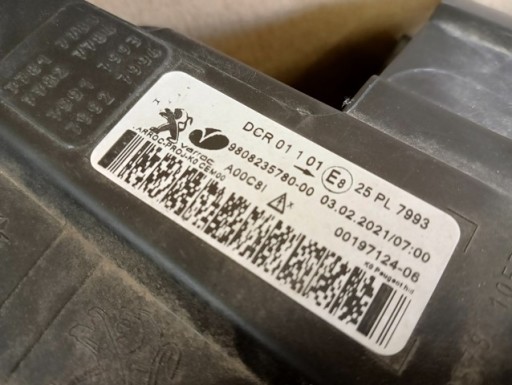 LAMPA FAR DESNA STRANA BI XENON PEUGEOT EXPERT TRAVELLER 2016-