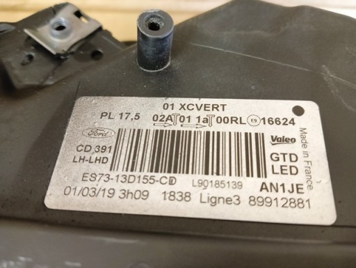 LAMPA FAR LIJEVA STRANA FULL LED FORD MONDEO MK5 V REDIZAJN 2019-