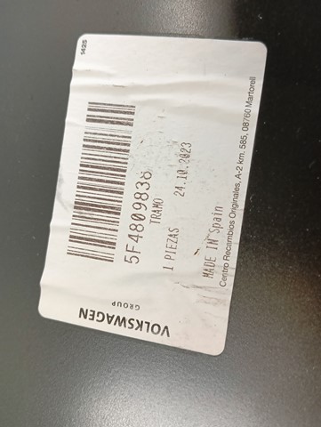 BLATOBRAN DESNA STRANA ZADNJI SEAT LEON 3 III 5F4 HATCHBACK (OBIČNI) 2012-2020R