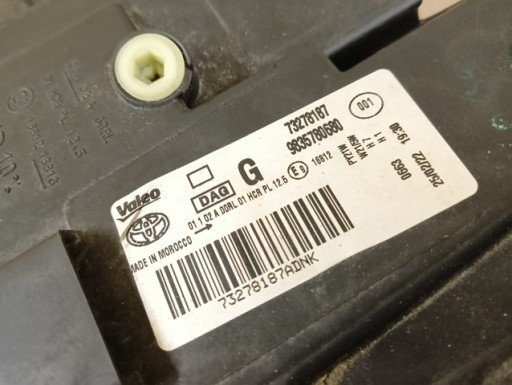 LAMPA FAR LIJEVA STRANA TOYOTA PROACE CITY VERSO 2018-