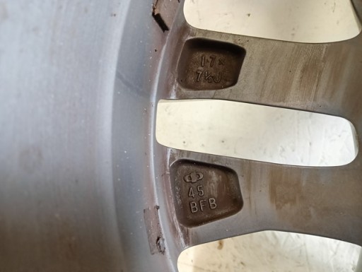 ALUMINIJSKA FELGA LEXUS IS GS 17X7,5 ET45 5X114,3