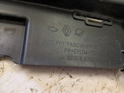 SPOJLER BRANIKA PREDNJA STRANA RENAULT KOLEOS 2 II REDIZAJN 2016-