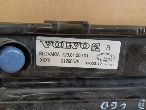 DRL MAGLENKA DESNA STRANA PREDNJA VOLVO V40 II LED 2012-