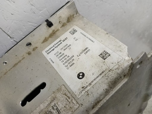 KUČIŠTE POKLOPAC AKUMULATORA BATERII BMW I3 I01 13-