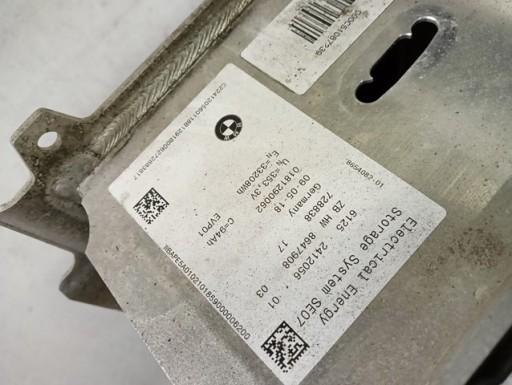 KUČIŠTE POKLOPAC AKUMULATORA BATERII BMW I3 I01 13-