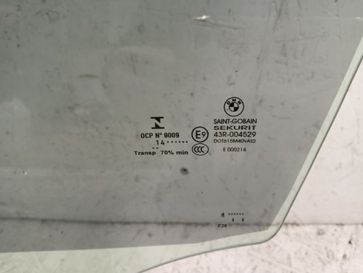 STAKLO LIJEVA STRANA PREDNJA BMW X3 F25 10-