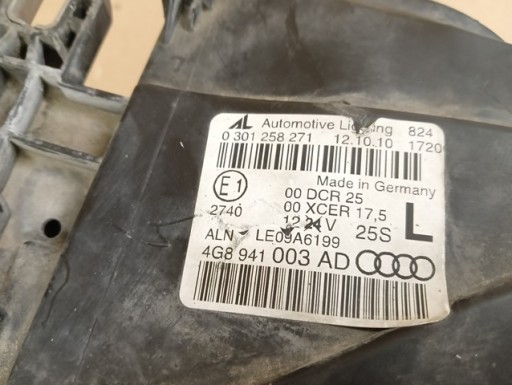 LAMPA FAR LIJEVA STRANA AUDI A7 4G8 BI XENON 2010-2014R