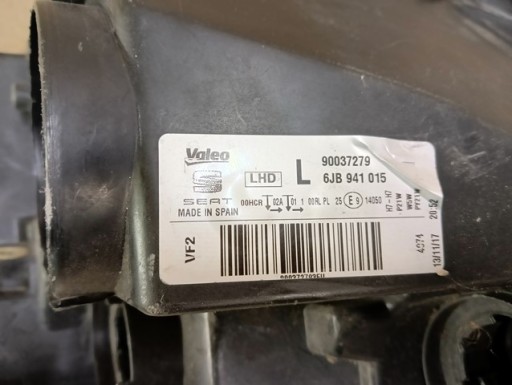 LAMPA FAR LIJEVA STRANA SEAT TOLEDO IV 4 12-