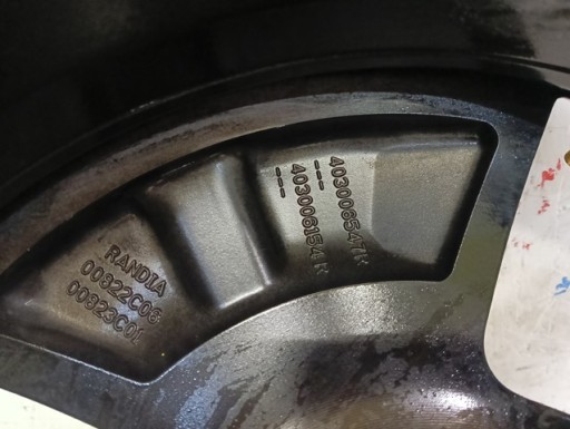 ALUMINIJSKA FELGA DACIA SANDERO III 3 16X6.5J ET45 4X100