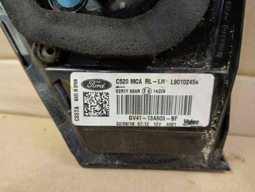 LAMPA FAR LIJEVA STRANA ZADNJA ZADNJI LED FORD KUGA MK2 REDIZAJN 16- LAMPA FAR LIJEVA STRANA ZADNJA ZADNJI LED FORD KUGA MK2 REDIZAJN 16-