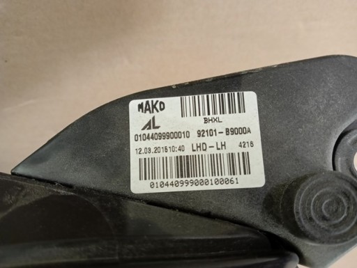 LAMPA FAR LIJEVA STRANA HYUNDAI I10 II 2 14-