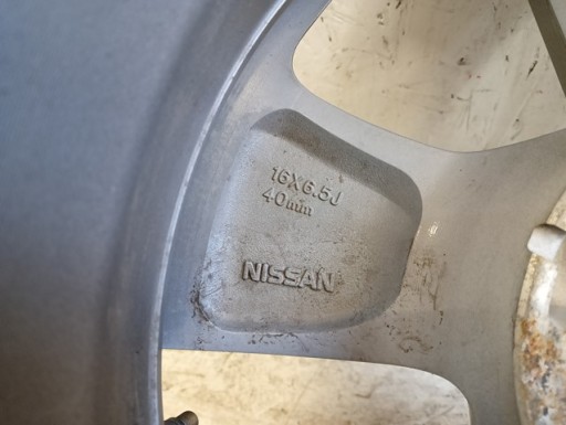 ALUMINIJSKA FELGA NISSAN QASHQAI II 2 J11 JUKE 16X6.5J ET40 5X114.3 ALUMINIJSKA FELGA NISSAN QASHQAI II 2 J11 JUKE 16X6.5J ET40 5X114.3