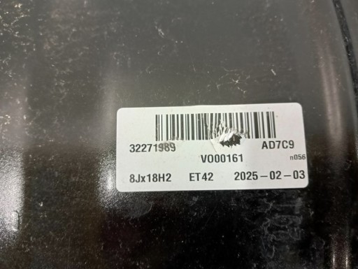 ALUMINIJSKA FELGA VOLVO S60 V60 II 2 18X8J ET42 5X108