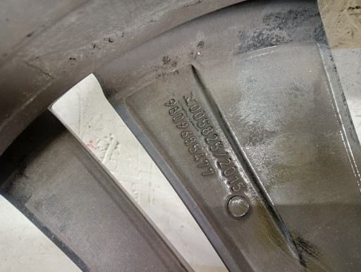 ALUMINIJSKA FELGA PEUGEOT 3008 5008 II 2 GT 19X7J ET38 5X108