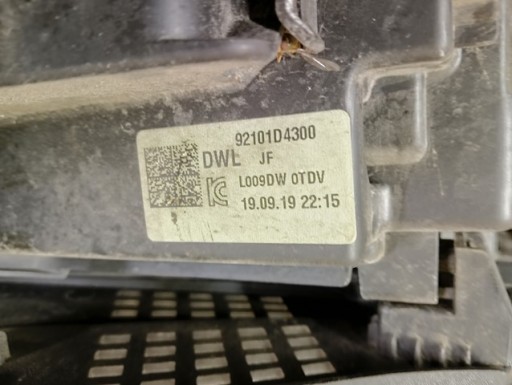 LAMPA FAR LIJEVA STRANA FULL LED KIA OPTIMA IV 4 REDIZAJN 18-