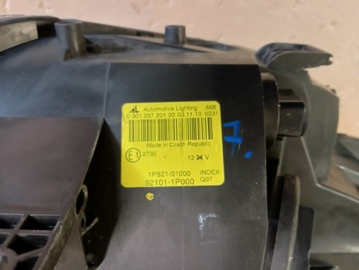 LAMPA FAR LIJEVA STRANA KIA VENGA 09-