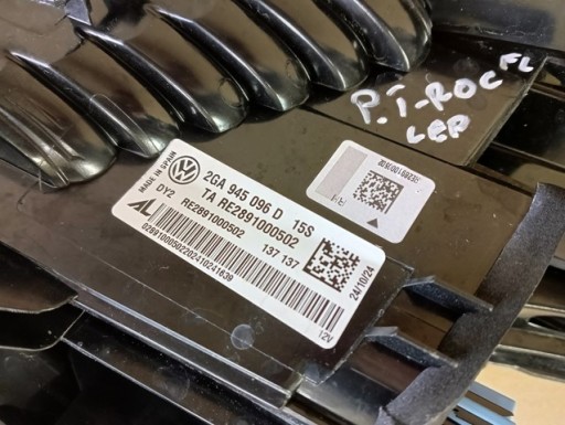 LAMPA FAR DESNA STRANA ZADNJA ZADNJI VW T-ROC T ROC 2GA LED REDIZAJN 21-