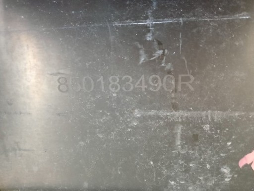 SPOJLER DIFUZOR ZADNJI DACIA SANDERO III 3 STEPWAY 20-
