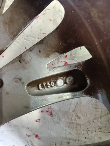 ALUMINIJSKA FELGA TOYOTA YARIS AURIS 17X6,5 ET 50 5X114.3