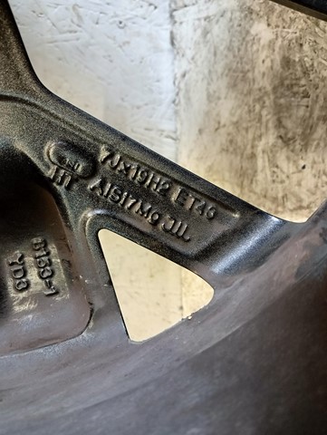 ALUMINIJSKA FELGA SKODA KODIAQ 565 19X7 ET43 5X112