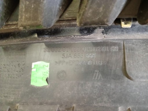 MASKA GRIL SKODA RAPID 5J 12- MASKA GRIL SKODA RAPID 5J 12-