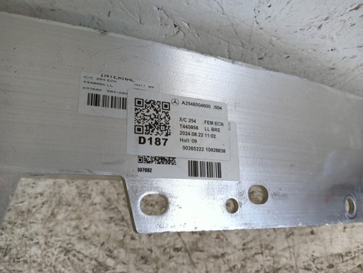 GREDA ISPOD BRANIK PREDNJA STRANA MERCEDES A254 W254 X254 GLC 22-