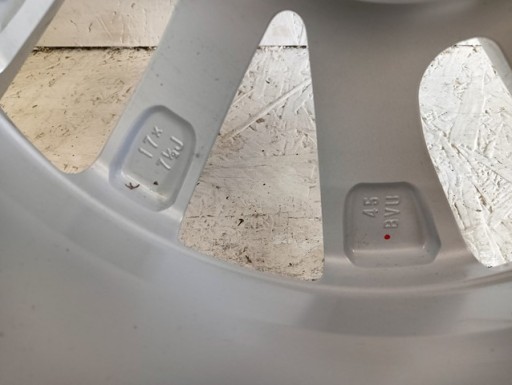 ALUMINIJSKA FELGA TOYOTA CAMRY VIII 17X7,5 ET45 5X114,3