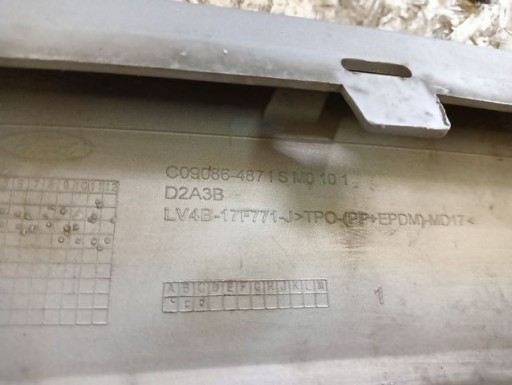 SPOJLER BRANIKA PREDNJA STRANA FORD KUGA MK3 19- SPOJLER BRANIKA PREDNJA STRANA FORD KUGA MK3 19-