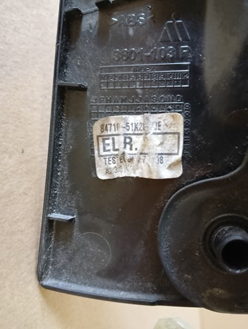 RETROVIZOR DESNA SUZUKI SPLASH OPEL AGILA B 5PIN 08-