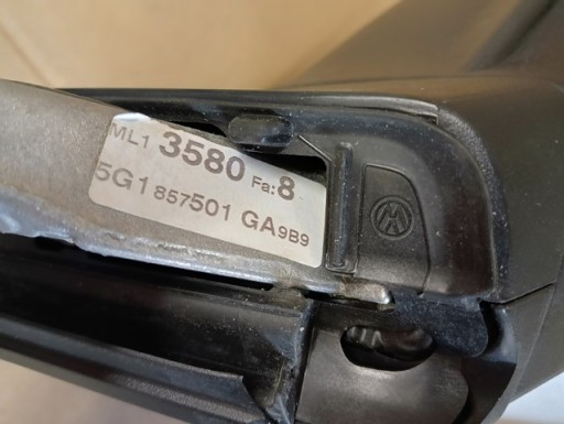 RETROVIZOR LIJEVA VW GOLF VII 7 5G 6PIN 12- RETROVIZOR LIJEVA VW GOLF VII 7 5G 6PIN 12-
