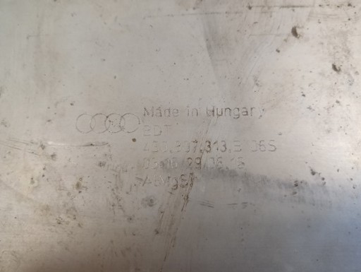 GREDA ISPOD BRANIK ZADNJI ZADNJA AUDI R8 4S0 SPIDER 16-