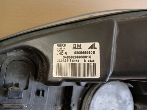 LAMPA FAR DESNA STRANA FIAT DOBLO II COMBO D 10- LAMPA FAR DESNA STRANA FIAT DOBLO II COMBO D 10-