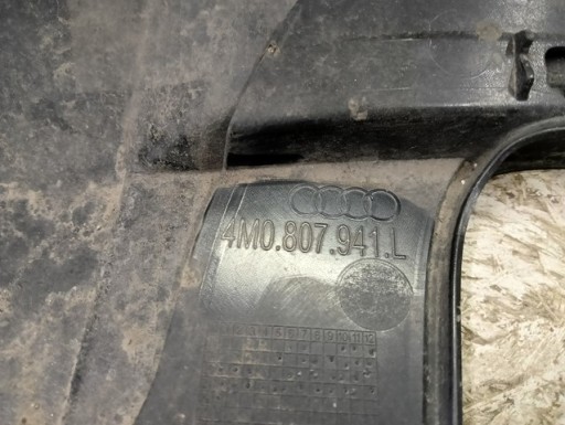 SPOJLER DIFUZOR ZADNJA  ZADNJI AUDI Q7 II 2 4M S-LINE REDIZAJN 19-