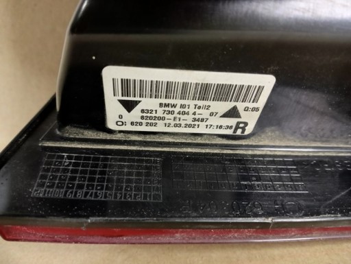 LAMPA FAR DESNA STRANA ZADNJA ZADNJI BRANIKA BMW I3 I01 REDIZAJN LCI 17-