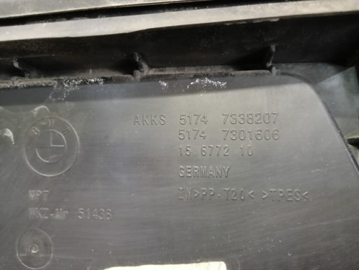 VEZNI LIM PREDNJA STRANA POJAČANJE BMW II 2 F45 F46 14-