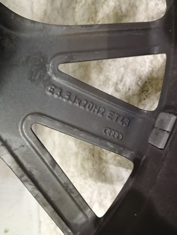 ALUMINIJSKA FELGA AUDI A6 S6 C8 4K0601025AB 20X8,5 ET43 5X112