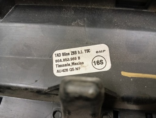 LAJSNA NA VRATA LIJEVA STRANA ZADNJI AUDI Q5 II 80A 80A853969B S-LINE 16-